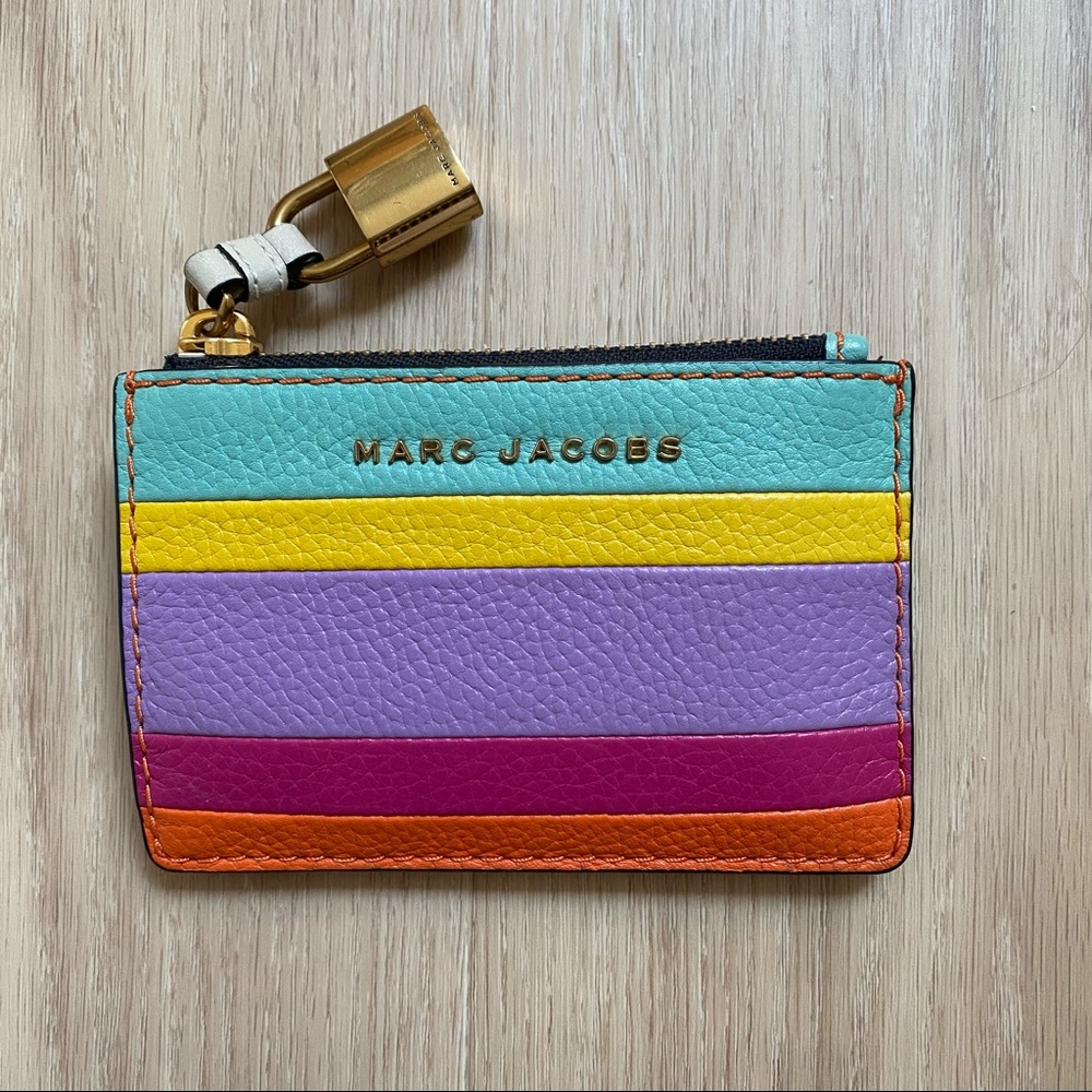 Marc Jacobs Summer Stripe Rainbow Wallet